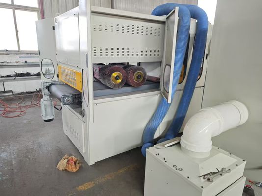 Origin Metal Deburring Machine with Rotary Brush Deburring Method and Drum Size 100 Mm To 200 Mm